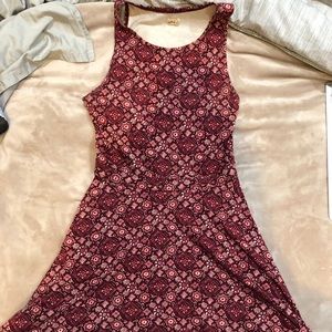 Hollister cut out dress
